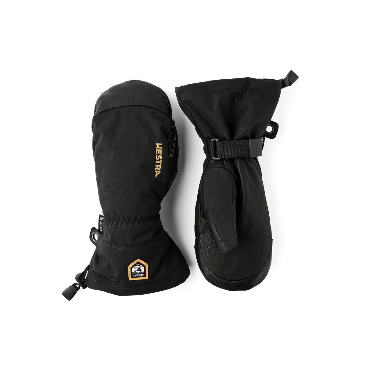 Hestra ゴアテックス ブラックミトン Army Leather Gore-Tex - mitt – Hestra Gloves