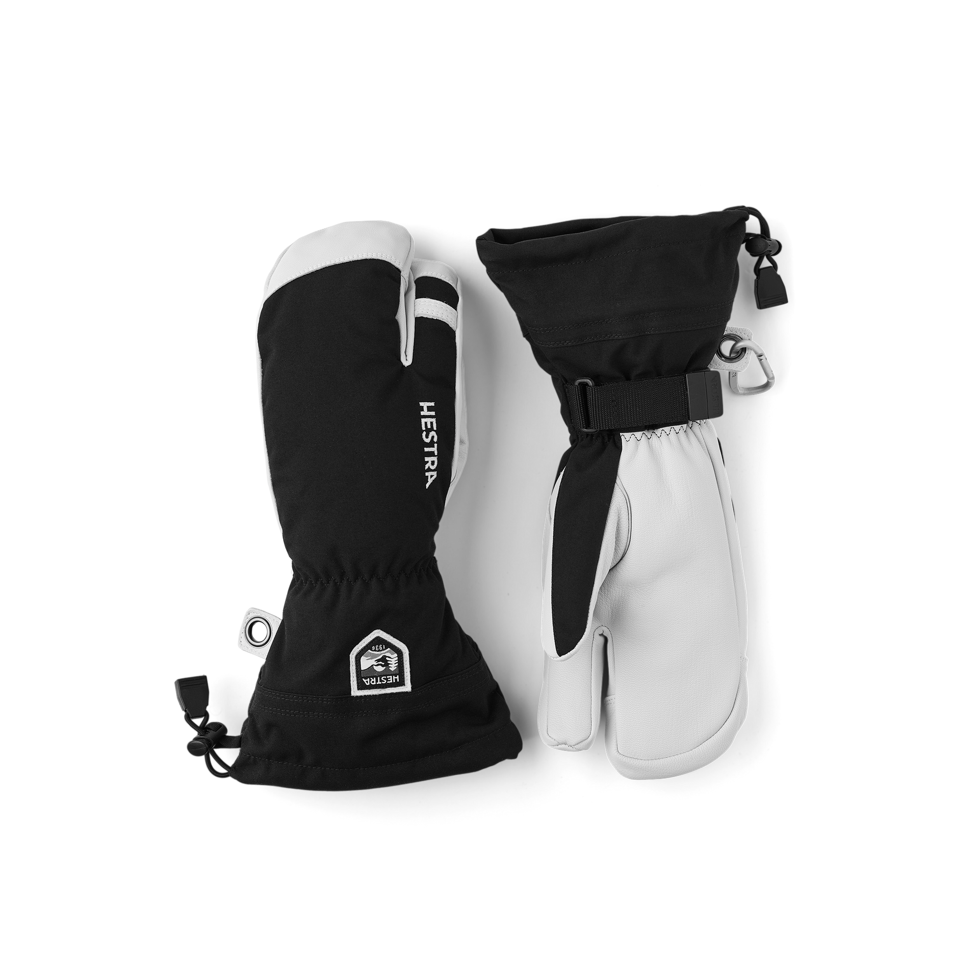 HESTRA HELI SKI 3FINGER ヘストラ　サイズ8 Army Leather Heli Ski - 3 finger – Hestra Gloves